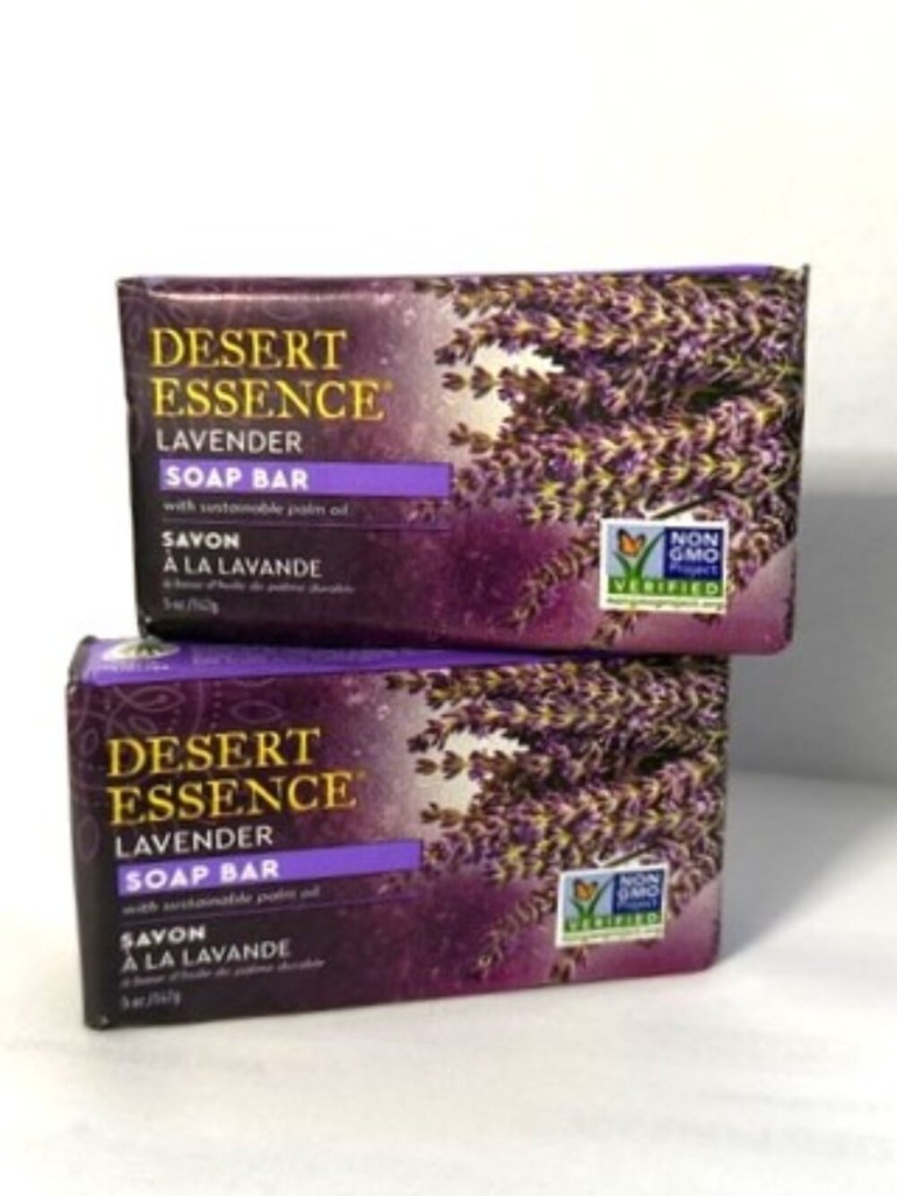 DESSERT ESSENCE Lavender Soap Bar - Purple